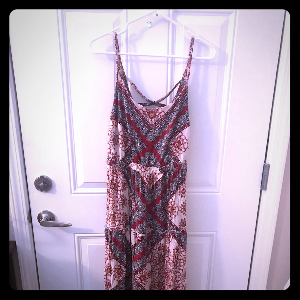 Torrid maxi red Pasley dress